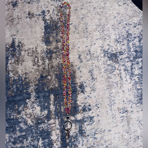 Beaded lanyard - Picture 1 of 4